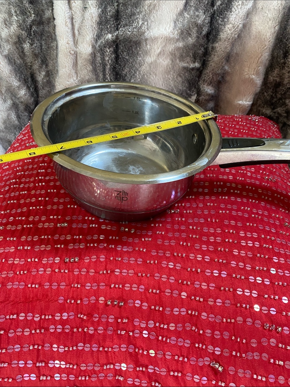 Swiss Design Heavy Stainless Steel Graduated Healthy Cookware With Handle